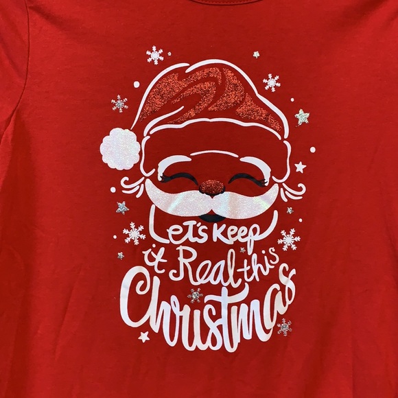 Holiday Time Santa top - Picture 2 of 5